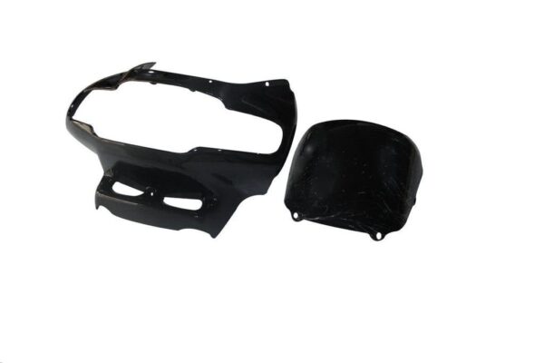 Headlight Visor for Suzuki Fiero Black