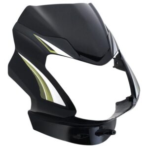 Headlight Visor for TVS Star Sport 3 Black