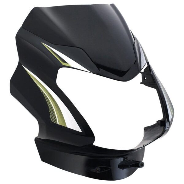 Headlight Visor for TVS Star Sport 3 Black