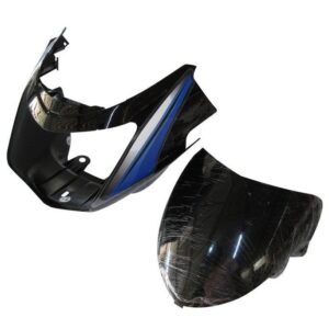 Headlight Visor for TVS Star City 110cc 3rd Gen Black