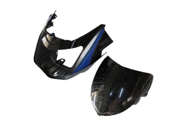 Headlight Visor for TVS Star City 110cc 3rd Gen Black