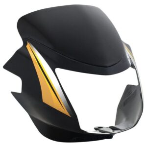 Headlight Visor for TVS StarCity 110cc 3 Black