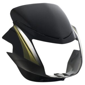 Headlight Visor for TVS Star City 110cc Black