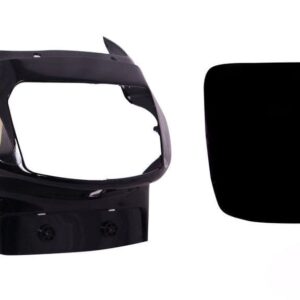 Headlight Visor for TVS Victor GL New Model Black