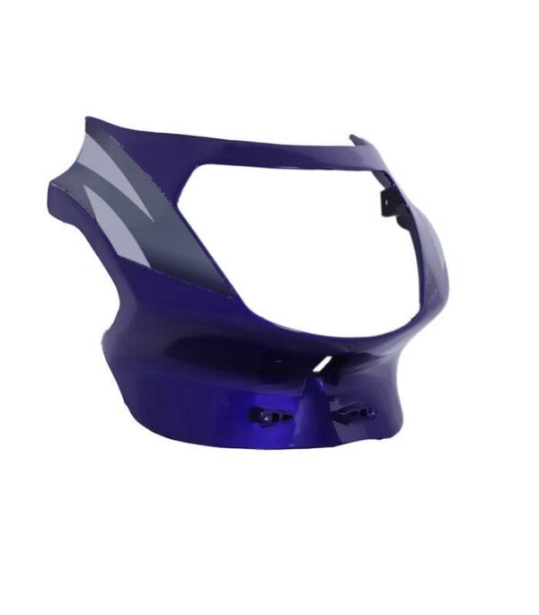 Headlight Visor for TVS Victor GLX Blue