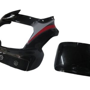 Headlight Visor for TVS Victor GX Black