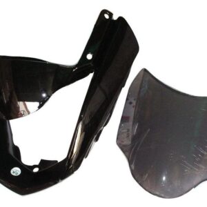 Headlight Visor for Hero CBZ Xtreme Type 1 Black