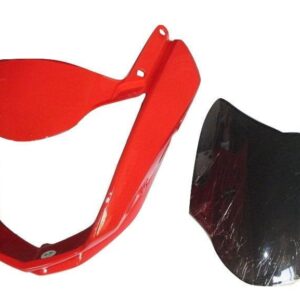 Headlight Visor for Hero CBZ Xtreme Type 1 Red