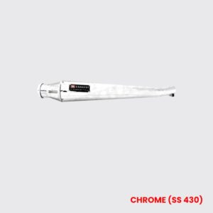 Exhaust Tip for Vehicle Model Chrome Stainless Steel