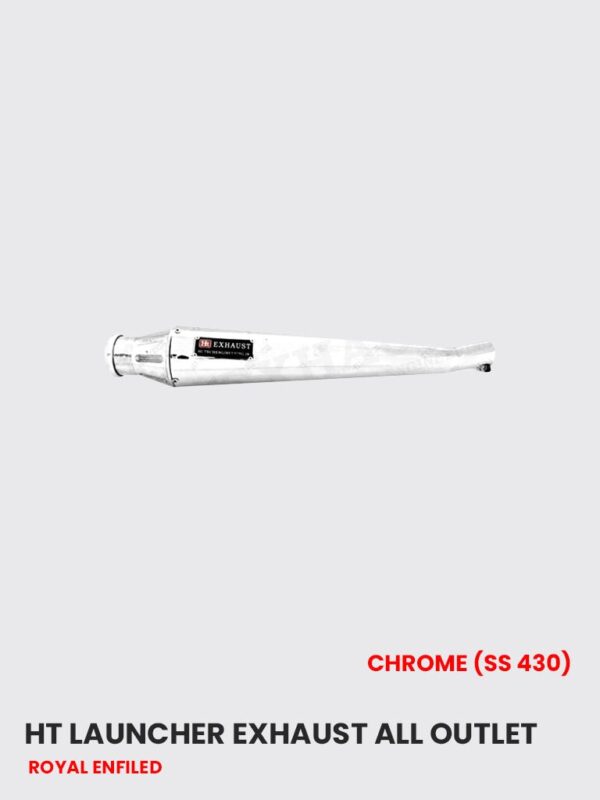 Exhaust Tip for Vehicle Model Chrome Stainless Steel