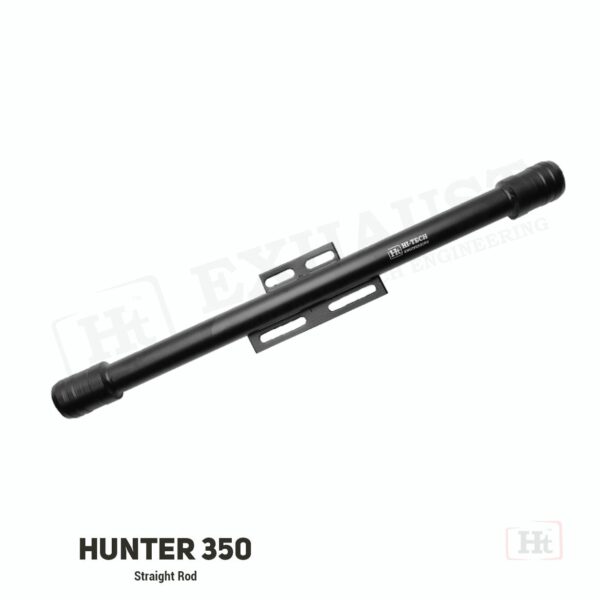 Hunter 350 Exhaust Black RE Logo