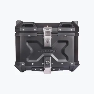Top Case 45L Black w/Backrest for JB Racing