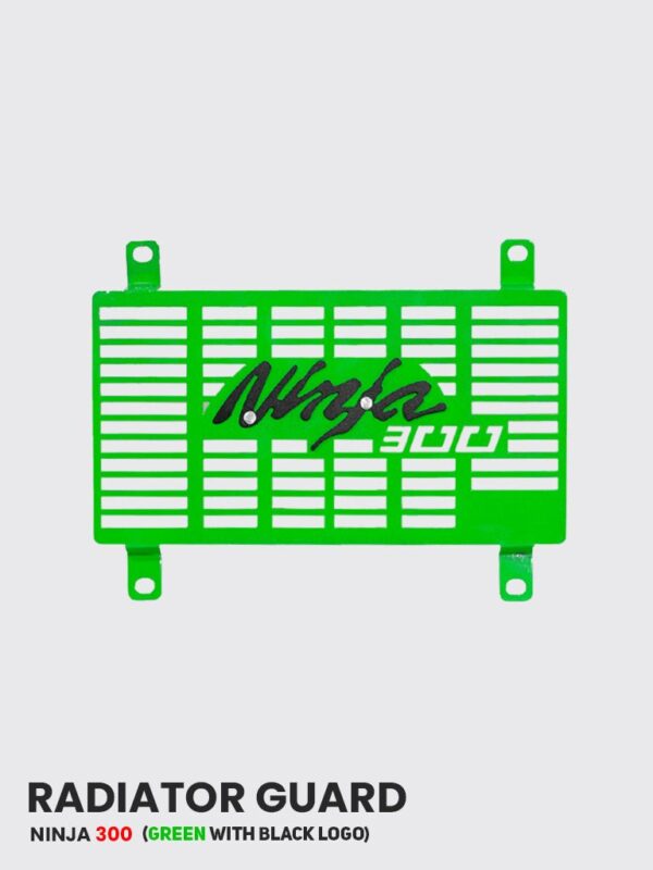 Radiator Guard for Kawasaki Ninja 300 Black