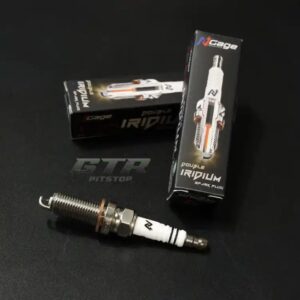 Double Iridium Spark Plugs for Royal Enfield Hunter 350