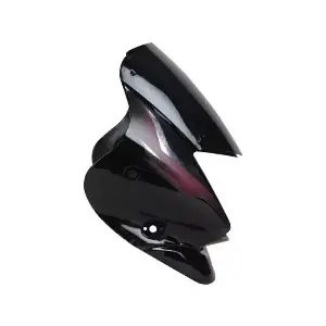 Headlight Visor for Motorcycle Black Magenta