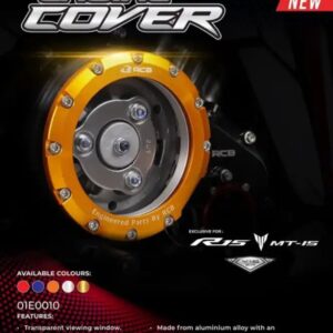 Clear Engine Cover for Yamaha R15 V3 MT15 Red