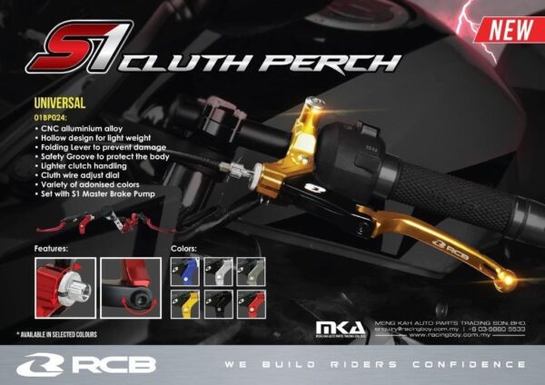 rcb-racing-boy-s1-series-clutch-perch Rcb S1 Clutch Perch for Motorcycle