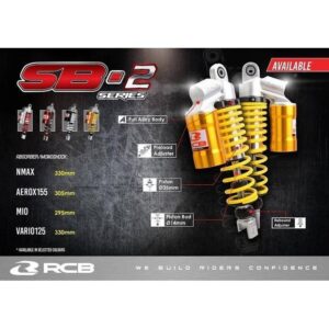 RCB Shock Absorber Aerox 305mm SB2 Series