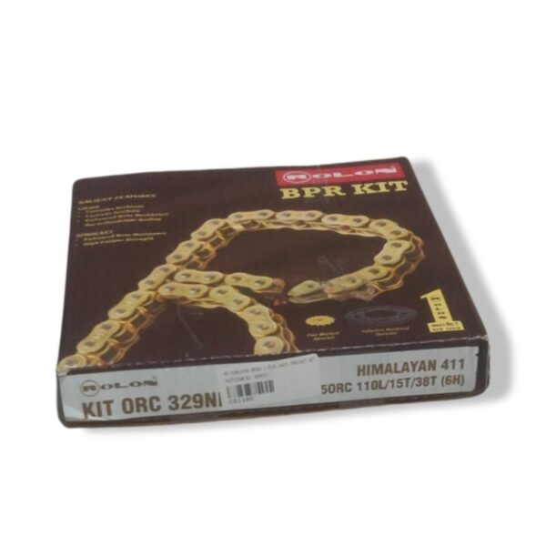 RE Scram 411 Brass Chain Sprocket Kit