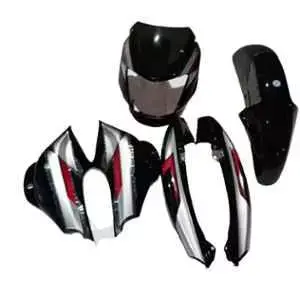 CT 100 Body Kit Red Bajaj