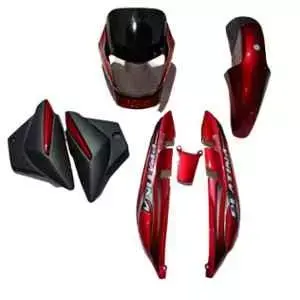Red Body Kit for Bajaj Platina U48