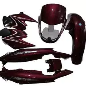 Red Body Kit for Honda Dream Yuga U40