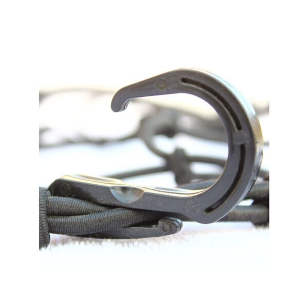 Bungee Net Hooks for Car Pack of 8 Black