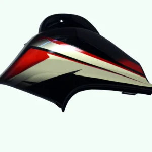 Side Panel Cover Bajaj CT100 ES Black Red