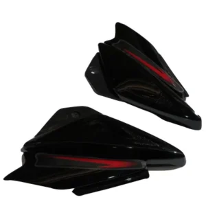 Pulsar 135cc Side Panel Black Red