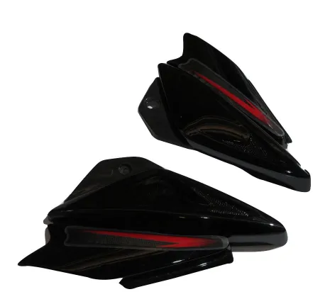 Pulsar 135cc Side Panel Black Red