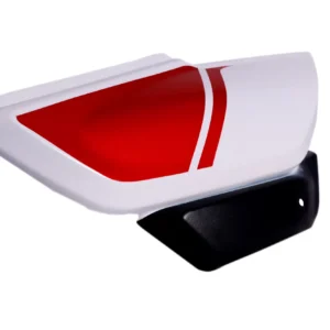 Side Panel Cover for Bajaj Vikrant White