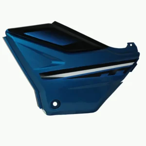 Hero Glamour Side Panel Cover Black Blue