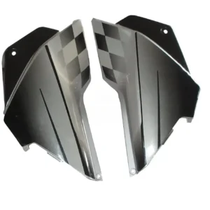 Side Panel Cover for Hero Glamour Silver
