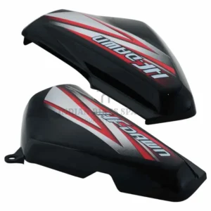 Side Panel Cover for Hero HF Dawn Type 3 Black Red