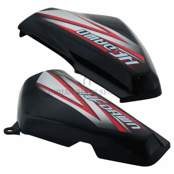 Side Panel Cover for Hero HF Dawn Type 3 Black Red