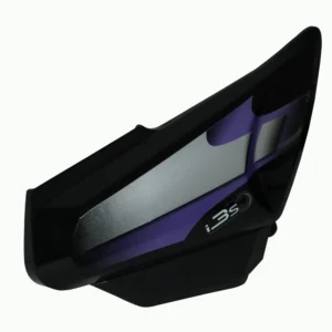 Side Panel Cover for Hero HF Deluxe BS6 Black Red