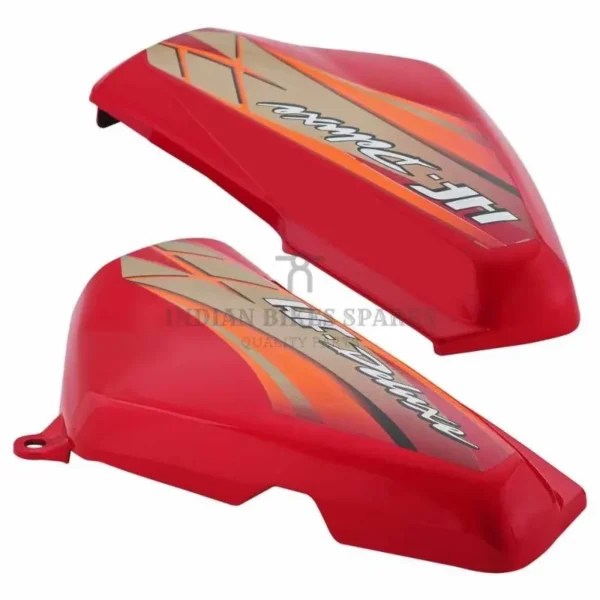 Red Side Panel Cover for Hero HF Deluxe