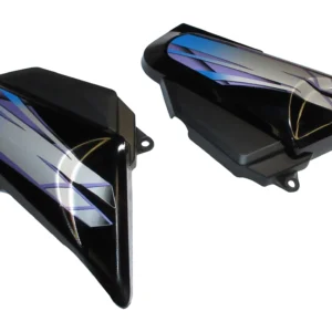 Side Panel Cover for Hero HF Deluxe Black Purple