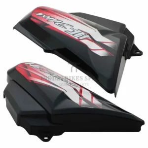 Hero HF Deluxe Side Panel Cover Type 3 Black Red