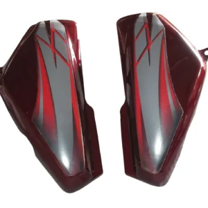 Hero HF Deluxe Side Panel Cover Wine Red
