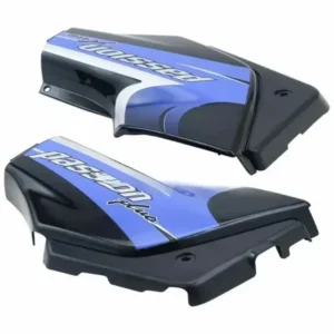 Hero Passion Plus Side Panel Cover Black Blue