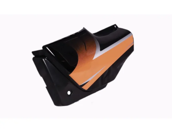 Hero Passion Plus Side Panel Black Orange