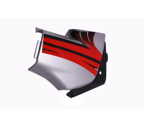 Side Panel Cover for Hero Passion Plus Silver Red