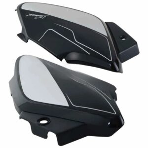 Hero Splendor i Smart Side Panel Cover Black Silver