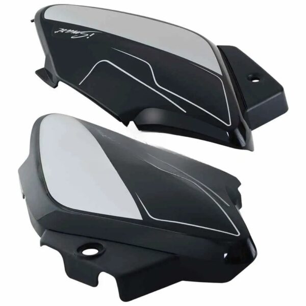 Hero Splendor i Smart Side Panel Cover Black Silver