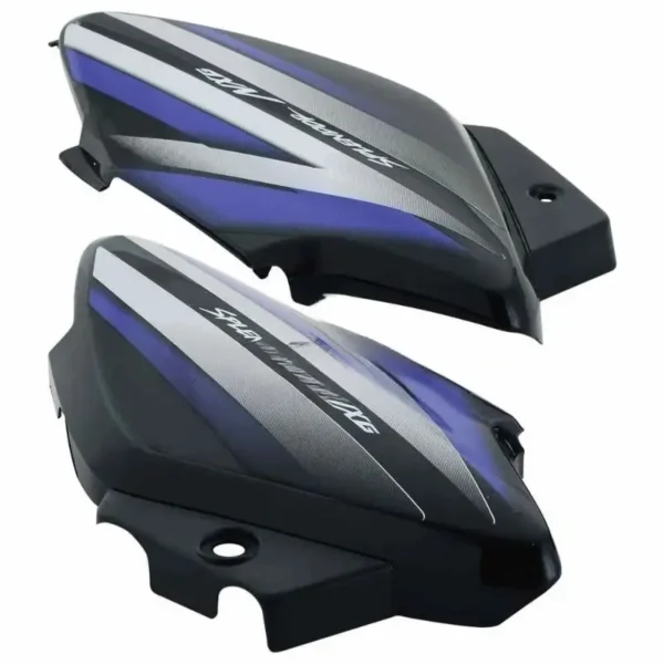 Side Panel Cover for Hero Splendor NXG Black Blue