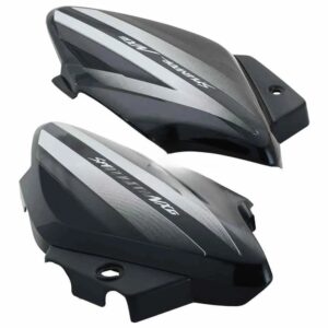 Hero Splendor NXG Type 4 Side Panel Cover Black Silver