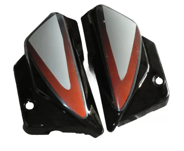 Hero Splendor Plus Side Panel Black Orange