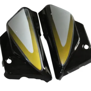 Hero Splendor Plus Side Panel Cover Black Yellow