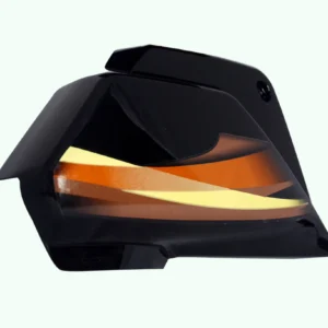 Hero Splendor Plus IBS Black Orange Side Panel